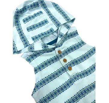 Romper com Capuz CARTER’S - 3 meses - Carter`s