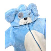 Macacão Kigurumi Cachorrinho - 9 a 12 meses - etiqueta foi cortada
