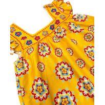 Vestido Estampado - 1 ano - etiqueta foi cortada