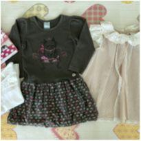 Lote Roupas Menina Look Completo Tam 2/3 nº12 - 2 anos - Camilla e Malwee