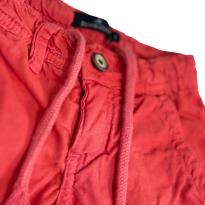 Bermuda Infantil Reserva Mini Vermelha com Cordão - 5 anos - Brooksfield Júnior