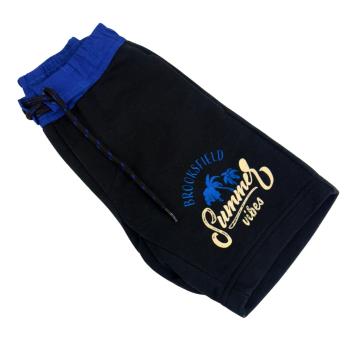 Short Infantil Brooksfield Preto com Detalhes Azuis – Summer Vibes - 5 anos - Brooksfield Júnior