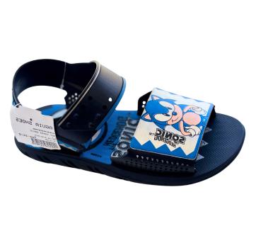 Sandália Infantil Azul Sonic The Hedgehog Sega - 32 - Sem etiqueta Importado