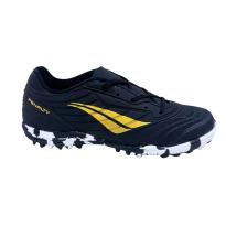 Chuteira Society Penalty Bravo XXII Preto e Dourado Masculina - 33 - Sem etiqueta Importado