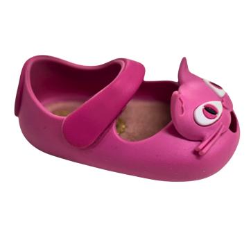 Sapatilha Infantil Rosa com Gatinho Divertido - 15 - Melissa