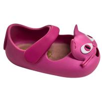 Sapatilha Infantil Rosa com Gatinho Divertido - 15 - Melissa