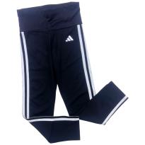 Calça Infantil Adidas Preta Esportiva com Listras Laterais - 10 anos - Adidas