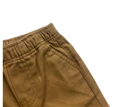 Calça Infantil Nautica Casual Marrom com Cós Elástico - 5 anos - Sem etiqueta Importado