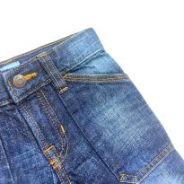 Calça Jeans Infantil Azul Escuro com Detalhes Estonados - 5 anos - Gap Kids