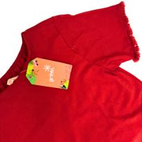 Vestido Infantil Vermelho com Bolsos Frontais – Green - 10 anos - Green