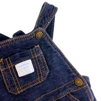 Jardineira Jeans Infantil Azul – Estilo Clássico e Conforto para o Bebê - 1 ano - Carter`s