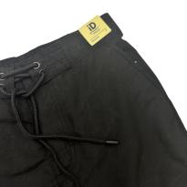 Short Masculino Preto iD Praia – Modelo Regular com Cordão Ajustável - 14 anos - Sem etiqueta Importado