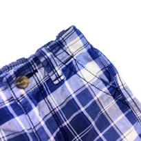 Bermuda Infantil Xadrez Azul Tommy Hilfiger – Algodão com Bolsos Frontais - 5 anos - Tommy Hilfiger