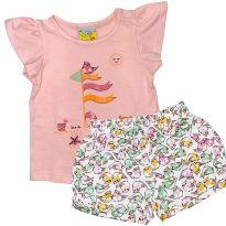 Conjunto de verão Jaca-Lelé - 3 a 6 meses - Jaca lele