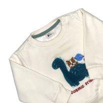 Blusa de moletom Teddy Boom - 9 a 12 meses - Teddy Boom