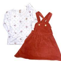 VESTIDO INFANTIL - 4 anos - Glinny