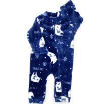 Macacão plush - 3 a 6 meses - Não informada