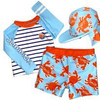 Conjunto Camiseta UV + SUNGA - 1 ano - Não informada