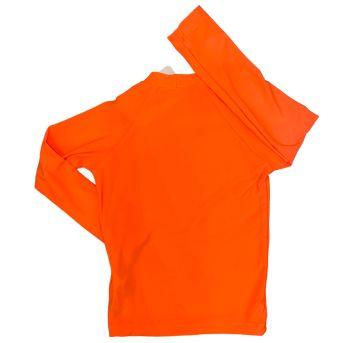 Camiseta UV laranja - 2 anos - Não informada