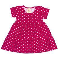 Vestido Rosa - 0 a 3 meses - Não informada
