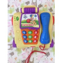 Telefone musical Fisher Price Aprender e Brincar - Sem faixa etaria - Fisher Price