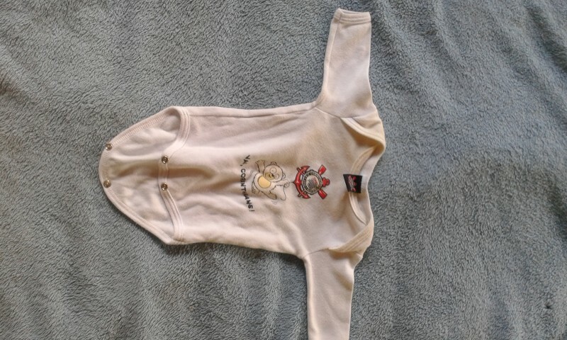 conjunto do corinthians para recem nascido