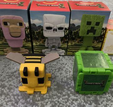 KIT BONECOS COLEÇÃO MINECRAFT MC DONALD’S - Sem faixa etaria - Mc Donald`s