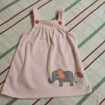 Salopete rosa em fleece - 2 anos - Carter`s