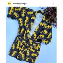 roupão atoalhado batman - 2 anos - Riachuelo