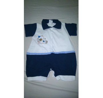 Macacão curto - 6 a 9 meses - Baby Cute
