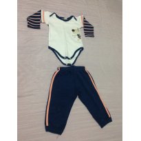 Conjunto Body - 9 a 12 meses - Baby Club