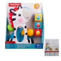 Zebra com Blocos - Fisher-Price -  - Fisher-Price
