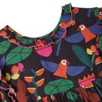 Fábula - Vestido Estrela - 6 anos - Fábula