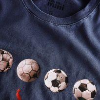 Reserva Mini Camiseta Estampa Soccer - 8 anos - Reserva mini