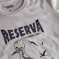 Reserva Mini Camiseta Jurassic - 8 anos - Reserva mini
