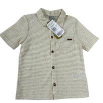 CAMISA DE LINHO COM BOTÕES - 4 anos - Mundi