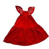 Vestido Infantil Menina Midi Flamê - 4 anos - Fakini