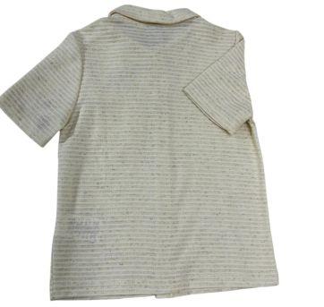 CAMISA DE LINHO COM BOTÕES - 4 anos - Mundi