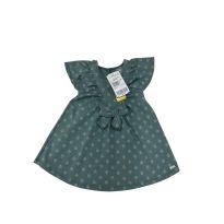 Vestido infantil florido menina com laço - 1 ano - Mundi