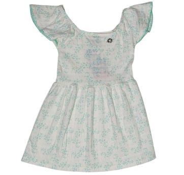 Vestido Infantil Menina Estampado Natural - 2 anos - Brandili