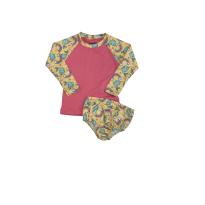 Conjunto com proteção uv, tamanho M - 3 a 6 meses - Sem etiqueta Importado