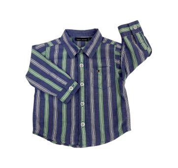 Camisa tommy Hilfiger - 3 a 6 meses - Tommy Hilfiger