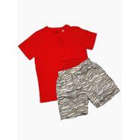 Conjunto abençoado por Deus e bonito por natureza - 6 anos - Fakini Kids