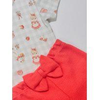 Conjunto verão pra menina - 0 a 3 meses - Mini&Co