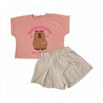 Conjunto feminino - 6 anos - Fakini