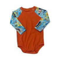 Body de banho masculino - 3 a 6 meses - Estilo Criança