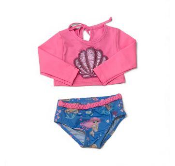 Conjunto de biquíni feminino - 1 ano - Grow up