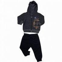 Conjunto moletom masculino - 3 a 6 meses - Brandili
