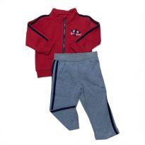 Conjunto de moletom masculino - 3 a 6 meses - Tip Top