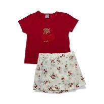 Conjunto feminino - 8 anos - Mundi